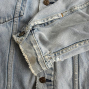 J- Vintage Levi's Orange Tab 70515 0212 Trucker Denim Jacket - 44 (fits L)