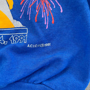 F- Vintage '91 CFL Grey Cup Festival Winnipeg Crewneck