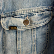 J- Vintage Lee Riders Trucker Denim Jacket - M