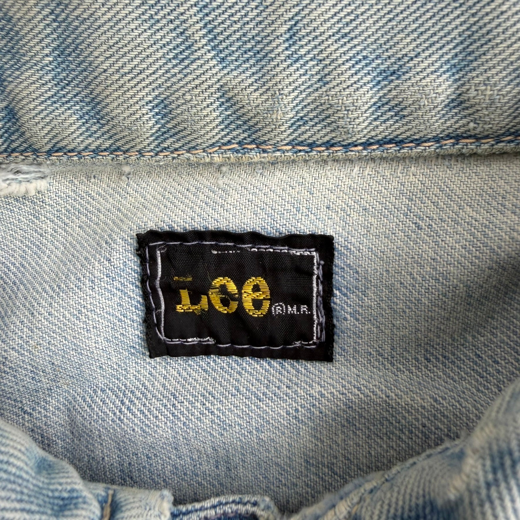 J- Vintage Lee Riders Trucker Denim Jacket - M