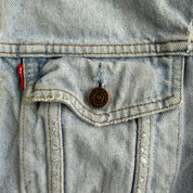 J- Vintage Levi's 70503 0206 Trucker Denim Jacket - M