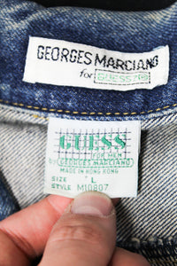 Z - Vintage Guess By George Marciano Style M10807 Denim Jacket