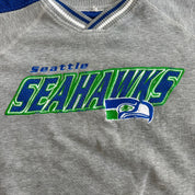 J- Vintage 90s Seattle Seahawks NFL Lee Embroidered Logo Crewneck - XL