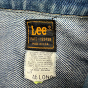 J- Vintage Lee Rider Made In USA Denim Jacket - 46 Long (fits L)