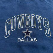 J- Vintage 90s Dallas Cowboys NFL Puma Embroidered Logo Crewneck - L