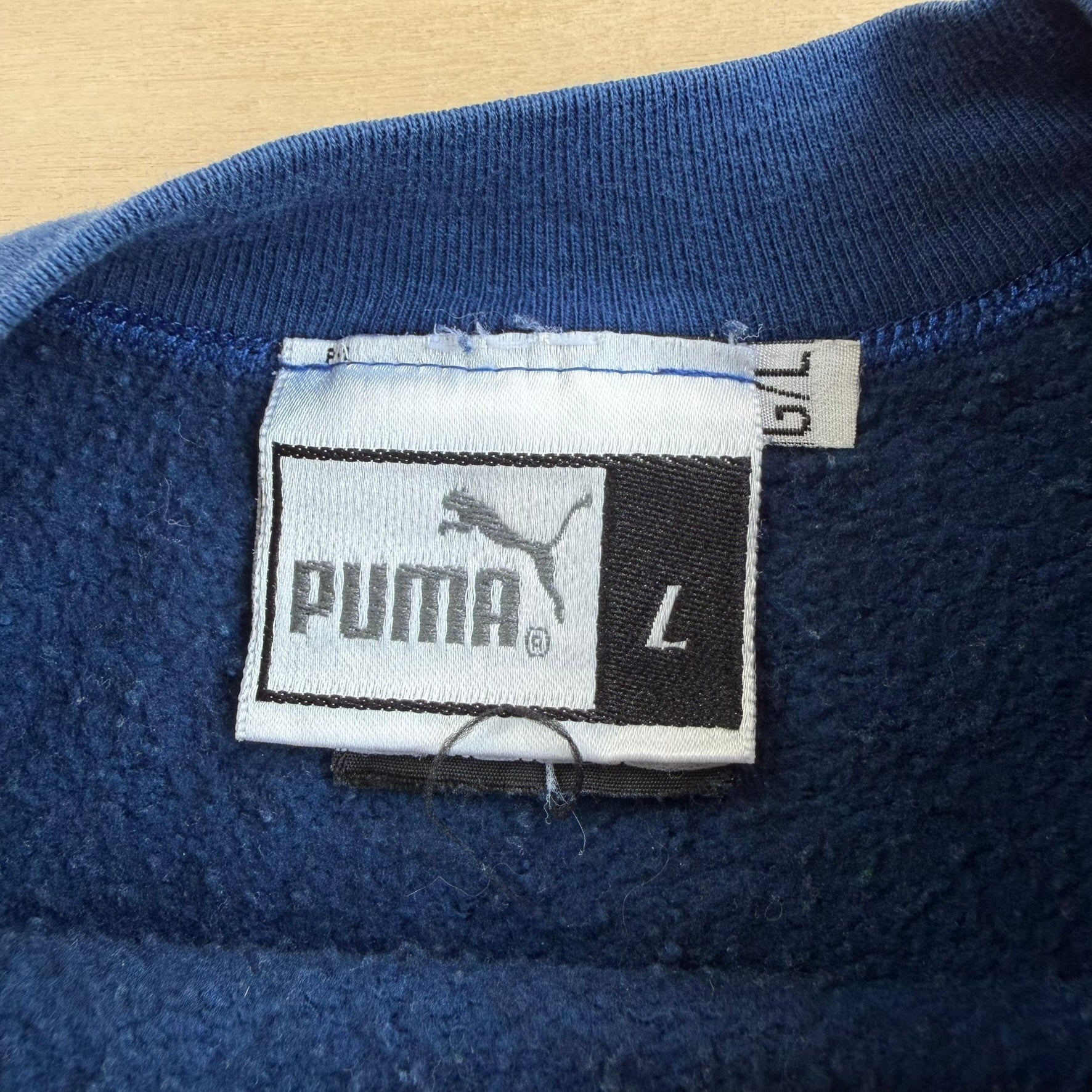 J- Vintage 90s Dallas Cowboys NFL Puma Embroidered Logo Crewneck - L