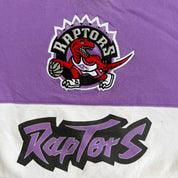 J- Toronto Raptors NBA Mitchell & Ness Classic Logo Embroidered Crewneck - L