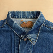 J- Vintage Levi's 70506 0216 Made In USA Trucker Denim Jacket - 46 (fits L)