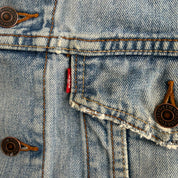 J- Vintage Levi's Standard Trucker Denim Jacket - L