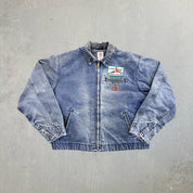 F- Vintage Carhartt Detroit Insulated BC Wildlife Federation Work Jacket