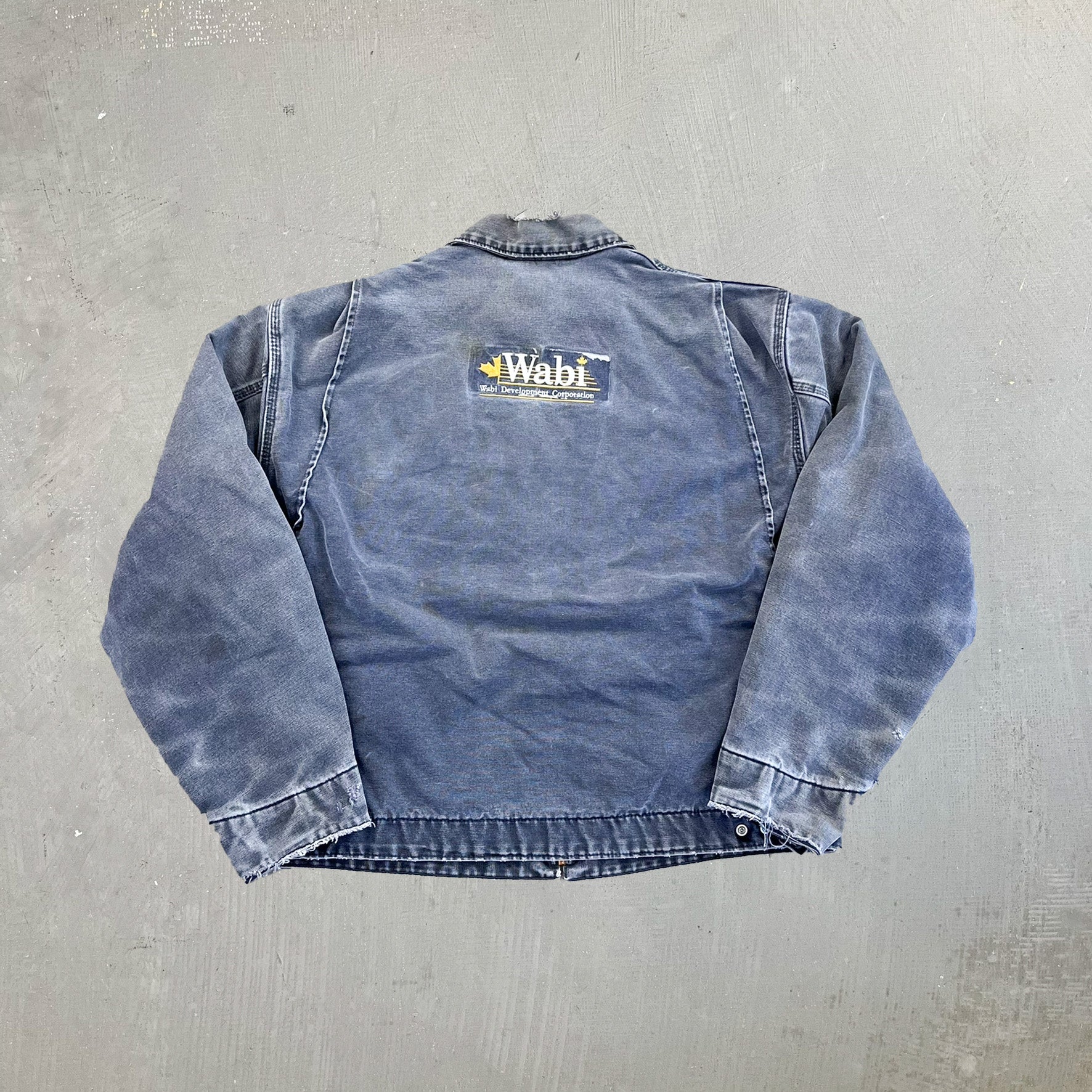 F- Vintage Carhartt Detroit Insulated BC Wildlife Federation Work Jacket