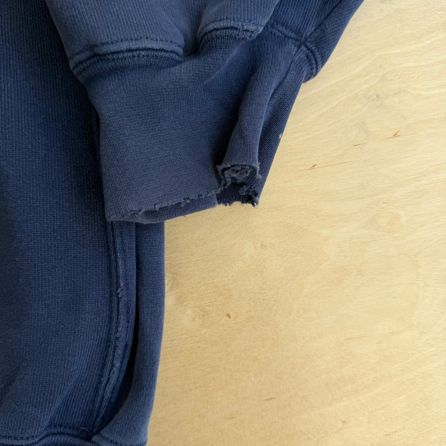 J- Vintage Y2K Nike Text Navy Crewneck - 3XL