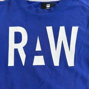 J- '16 G Star RAW Text Crewneck - L