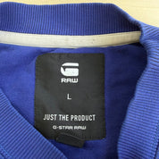 J- '16 G Star RAW Text Crewneck - L