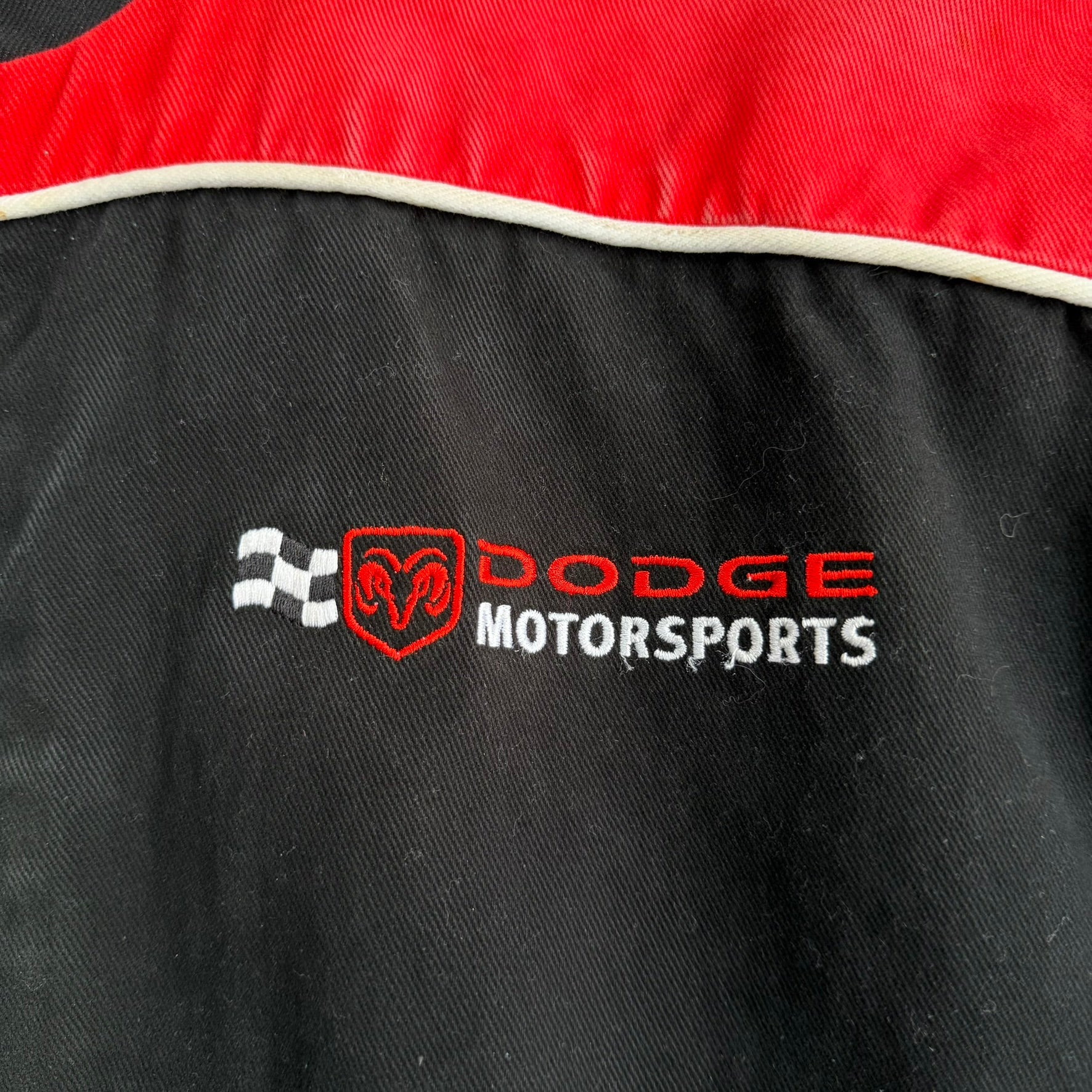 J- Vintage Dodge Motorsports Racing Champions Apparel  Racing Jacket - L