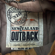 J- Vintage New Zealand Outback Zip Up Leather Jacket - M
