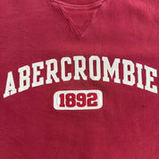 J- Vintage Abercrombie & Fitch 1892 Embroidered Text Crewneck - XL