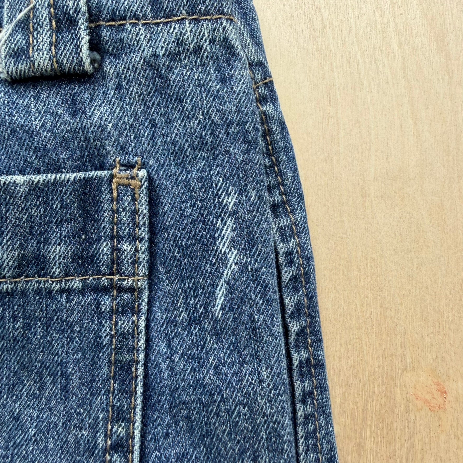 J- Vintage Francois Marithé Girbaud Denim Cargo Jorts - 34 waist 12 inseam