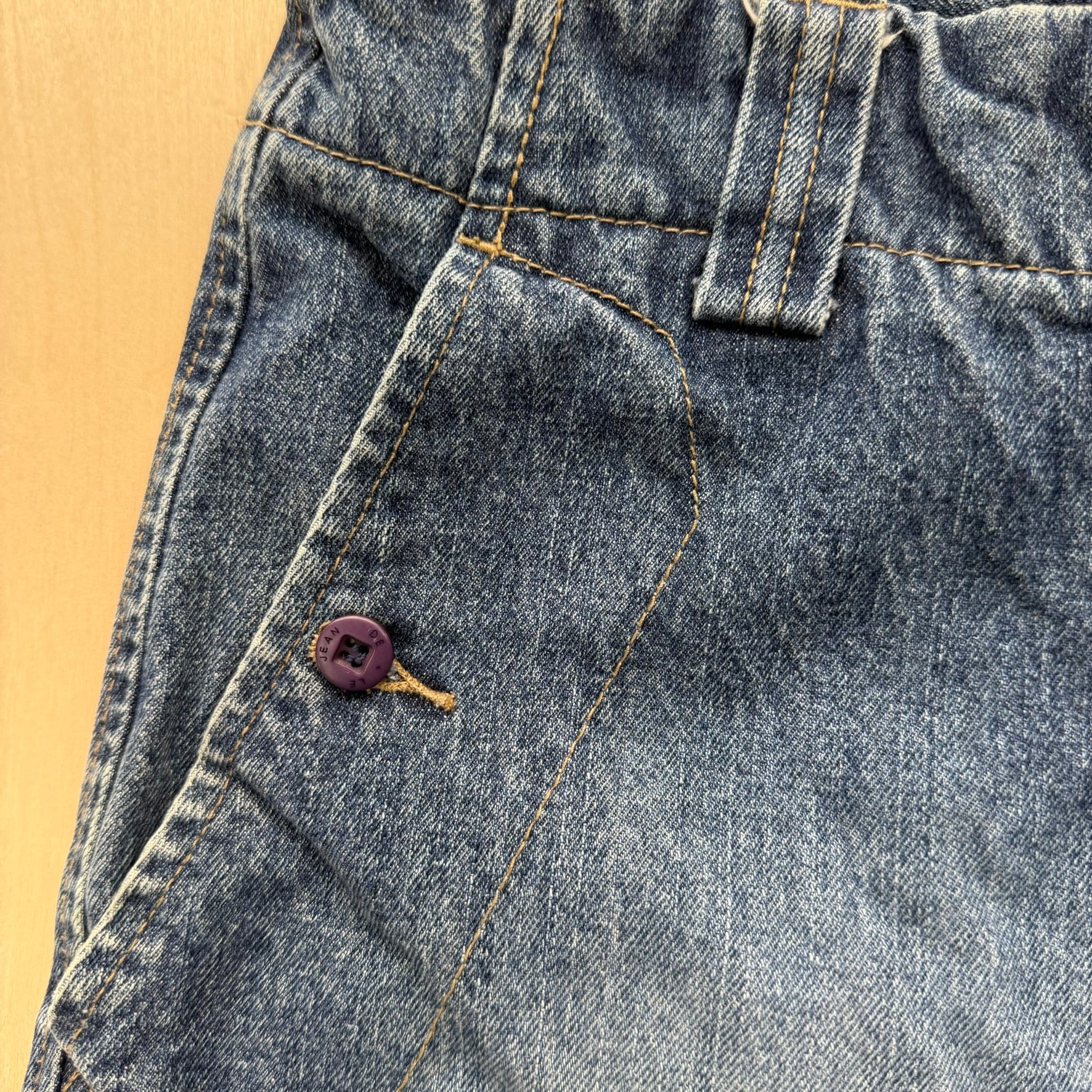 J- Vintage Francois Marithé Girbaud Denim Cargo Jorts - 34 waist 12 inseam