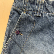 J- Vintage Francois Marithé Girbaud Denim Cargo Jorts - 34 waist 12 inseam