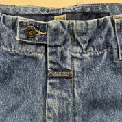 J- Vintage Francois Marithé Girbaud Denim Cargo Jorts - 34 waist 12 inseam