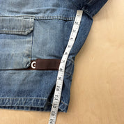 J- Vintage Francois Marithé Girbaud Denim Cargo Jorts - 34 waist 12 inseam