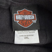 J- Vintage '07 Harley Davidson Millville New Jersey Graphic Tee - 2XL