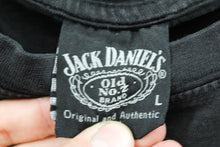 Load image into Gallery viewer, Z - Vintage 2007 Jack Daniel Label Logo Tee
