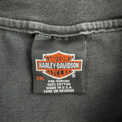 J- Vintage '97 Harley Davidson West Los Angeles Logo Made In USA Tee - 2XL