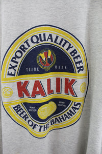 Z - Vintage Single Stitch Kalik Beer Of The Bahamas Logo Fruit Of The Loom Tag Tee