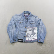 F- HOM Tupac Tommy Hilfiger Reworked Custom Denim Jackets