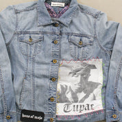 F- HOM Tupac Tommy Hilfiger Reworked Custom Denim Jackets