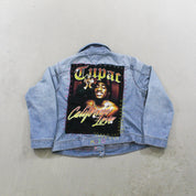 F- HOM Tupac Tommy Hilfiger Reworked Custom Denim Jackets