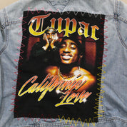 F- HOM Tupac Tommy Hilfiger Reworked Custom Denim Jackets