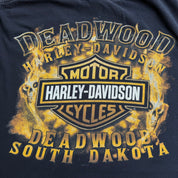J- Vintage '13 Harley Davidson Sturgis Rally South Dakota Graphic Tee - 2XL