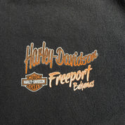 J- Vintage Harley Davidson Freeport Bahamas Graphic Tee - L