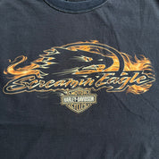 J- Vintage '12 Harley Davidson Apache Junction Arizona Graphic Tee - L
