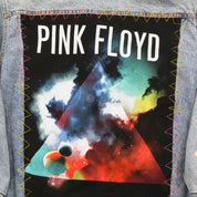 F- HOM Nirvana/Pink Floyd Corduroy Collar Reworked Custom Denim Jackets