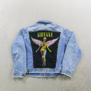 F- HOM Nirvana Lee Distressed Reworked Custom Denim Jackets