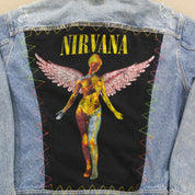 F- HOM Nirvana Lee Distressed Reworked Custom Denim Jackets