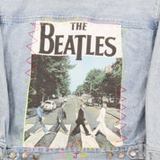 F- HOM Beatles Calvin Klein Reworked Custom Denim Jackets