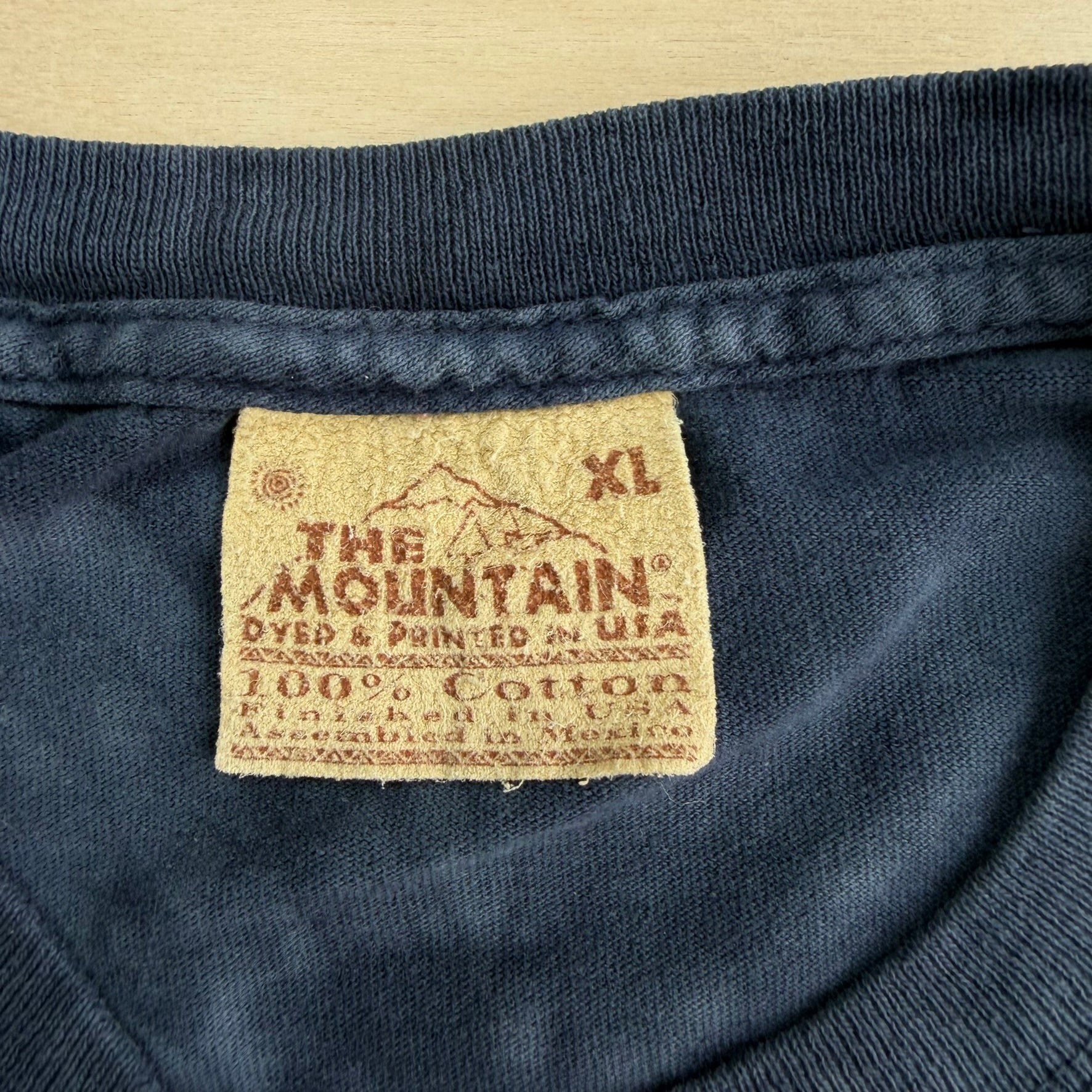 J- Vintage The Mountain Bears In Forest Graphic Tie Dye Tee - XL