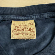 J- Vintage The Mountain Bears In Forest Graphic Tie Dye Tee - XL