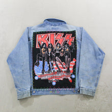 Load image into Gallery viewer, F- HOM Kiss 96-97 Tour Reworked Custom Denim Jackets
