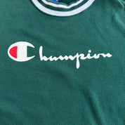 J- Vintage 90s Bootleg Champion Logo Graphic With An Attitude Tag Made In USA Crewneck - 2XL