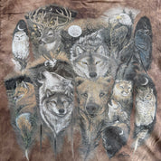 J- Vintage '05 The Mountain North America Wildlife Graphic Tee - XL