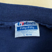 J- Vintage Charleston South Carolina Graphic Hanes 50-50 Single Stitch Tee - L