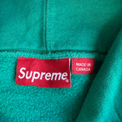 J- '17 Supreme Chest Twill Tape SS17 Teal Hoodie - M