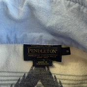 J- Vintage Pendleton All Over Print Graphic Quarter Zip Crewneck - S