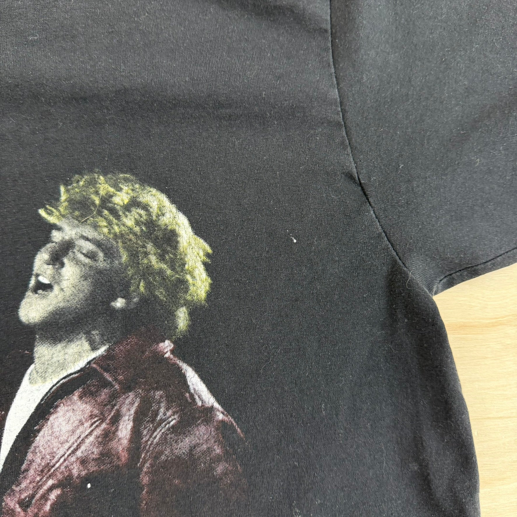 J- Vintage '91 Rod Stewart Vagabond Heart Tour Picture Made In USA Single Stitch Tee - L